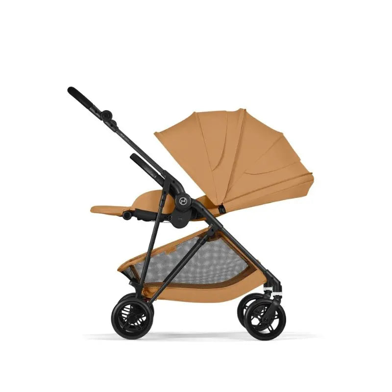 Cybex Melio Carbon Carrinho de Bebé - Cinnamon Yellow