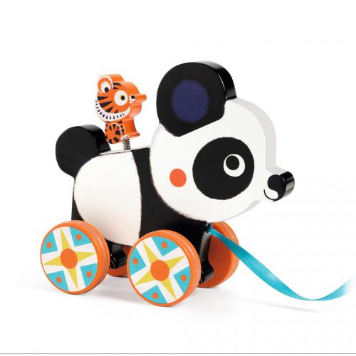 Djeco - Billie - Panda Para Puxar