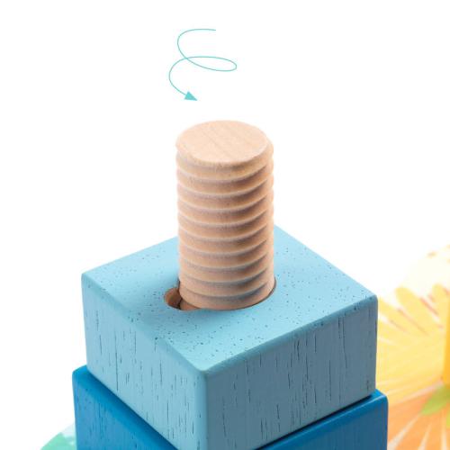 Djeco - Multi Stacki - Jogo de Empilhar