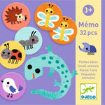 Djeco - Jogo de Memória e Associação - Pequenos Animais