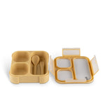 Citron Lunchbox com Talheres - Amarelo