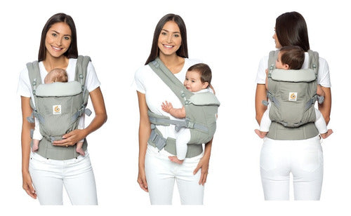 Ergobaby Mochila Portabebé Adapt SoftFlex Mesh - Verde oliva