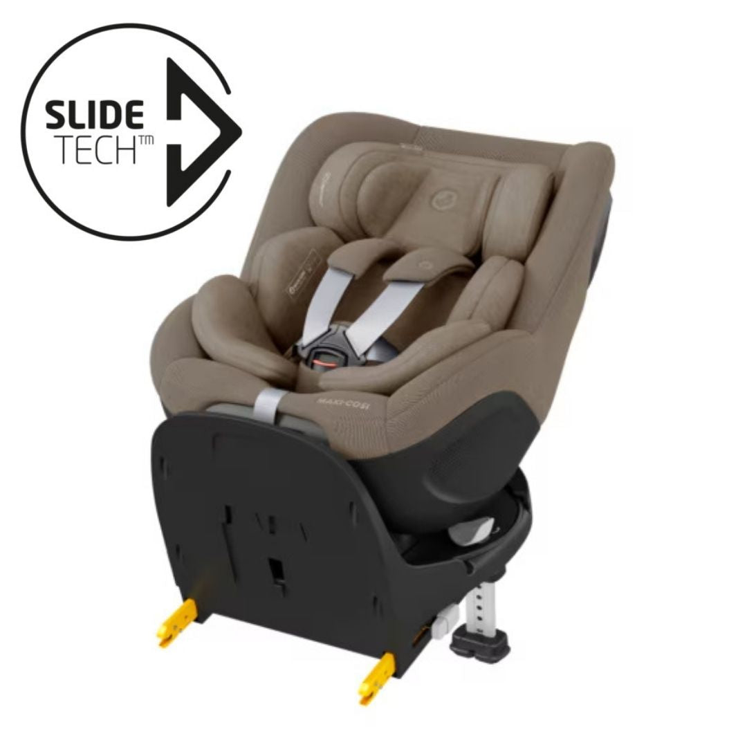 Cadeira Auto Mica 360 Pro da Maxi-Cosi - Auto Giratória 360 - Authentic Truffle