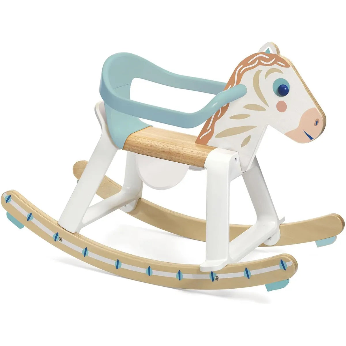 Djeco - BabyCavali - Cavalo de Balanço de Madeira