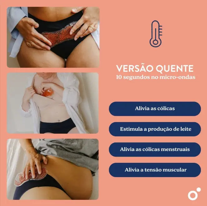 Doomoo Calmy Pós Parto Almofada de Gel Calmante