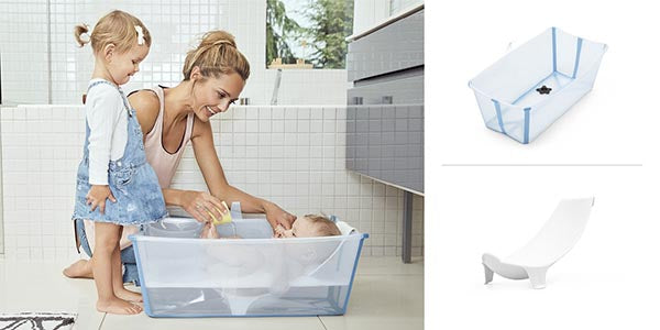 Stokke Flexi Bath Bundle Banheira - Ocean Blue