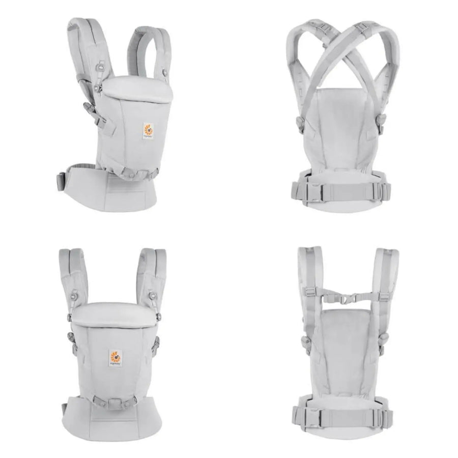 Ergobaby Adapt SoftTouch Algodão Cinza Pérola - Mochila Portabebé
