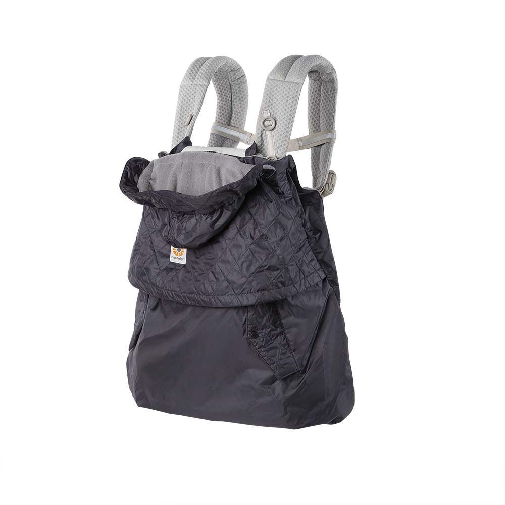 Ergobaby Capa de Proteção Impermeável com Forro Polar - Charcoal
