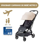 Ergobaby Carrinho de Bebé Metro 3 - Natural Beige