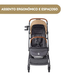 Ergobaby Carrinho de Bebé Metro 3 Deluxe - Camel