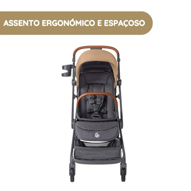 Ergobaby Carrinho de Passeio Metro 3 Deluxe - Pearl Grey