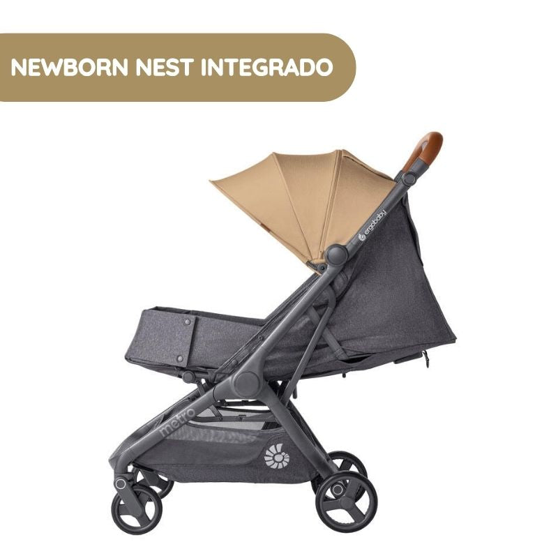 Ergobaby Carrinho de Passeio Metro 3 Deluxe - Pearl Grey
