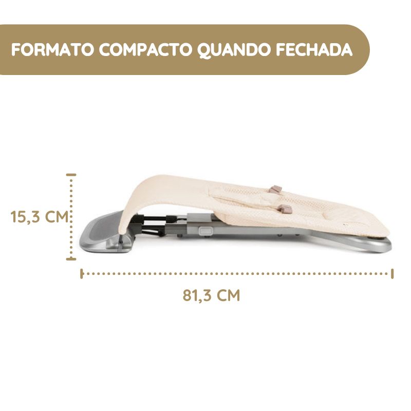 Ergobaby Espreguiçadeira Evolve - Cinza Claro