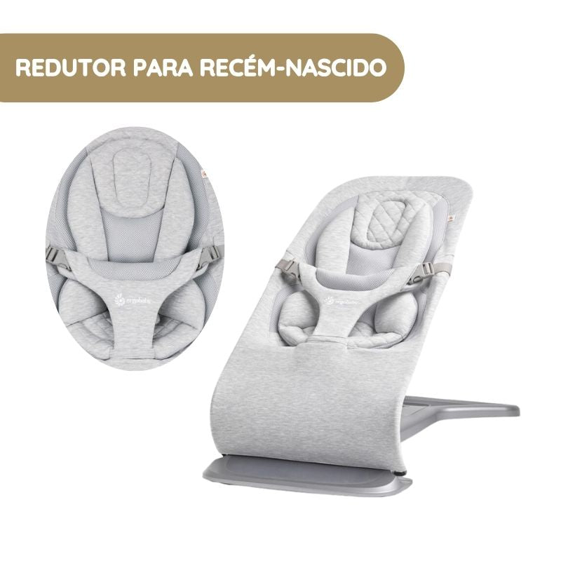 Ergobaby Espreguiçadeira Evolve - Cinza Claro