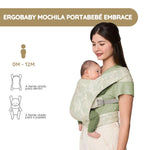 Ergobaby Mochila Portabebé Embrace - Sage Meadows