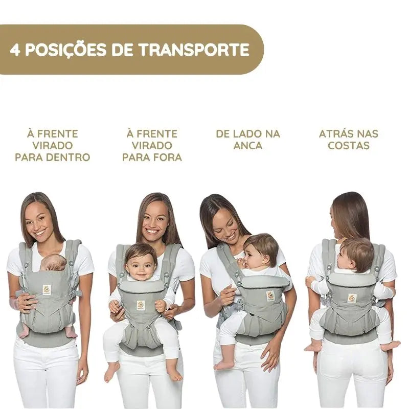 Ergobaby Mochila Portabebé Omni Classic Mesh - Azul Meia Noite