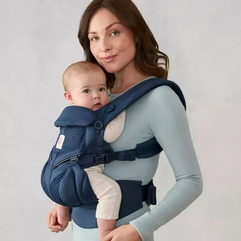 Ergobaby Mochila Portabebé Omni Classic Mesh - Azul Meia Noite