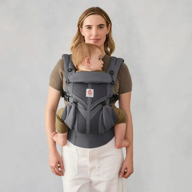 Ergobaby Mochila Portabebé Omni Classic Mesh - Charcoal Grey