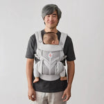 Ergobaby Mochila Portabebé Omni Classic Mesh - Cinza Pérola