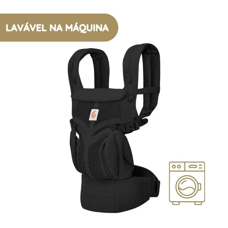 Ergobaby Mochila Portabebé Omni Classic Mesh - Cinza Pérola