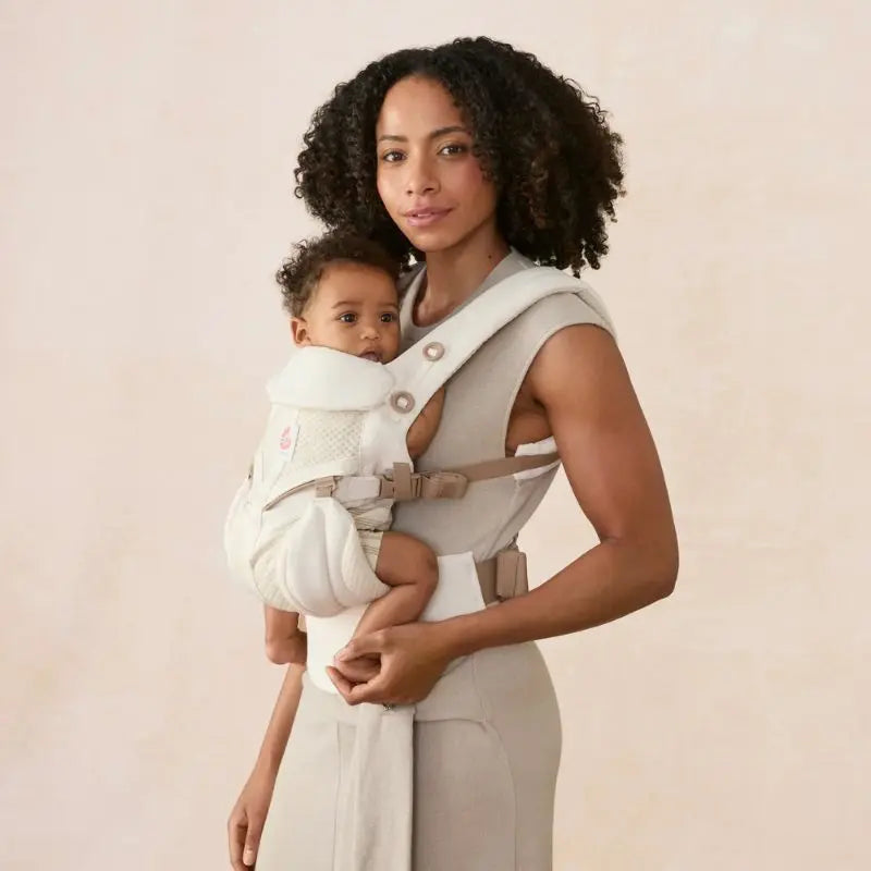 Ergobaby Mochila Portabebé Omni Classic Mesh - Luminous Ivory