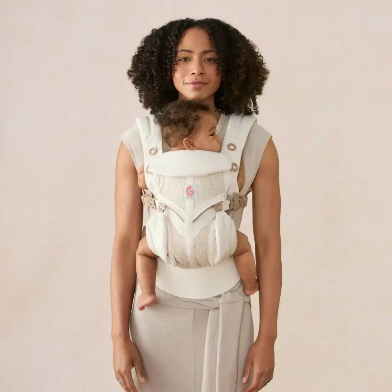 Ergobaby Mochila Portabebé Omni Classic Mesh - Luminous Ivory