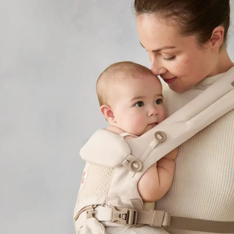 Ergobaby Mochila Portabebé Omni Classic Mesh - Natural Beige