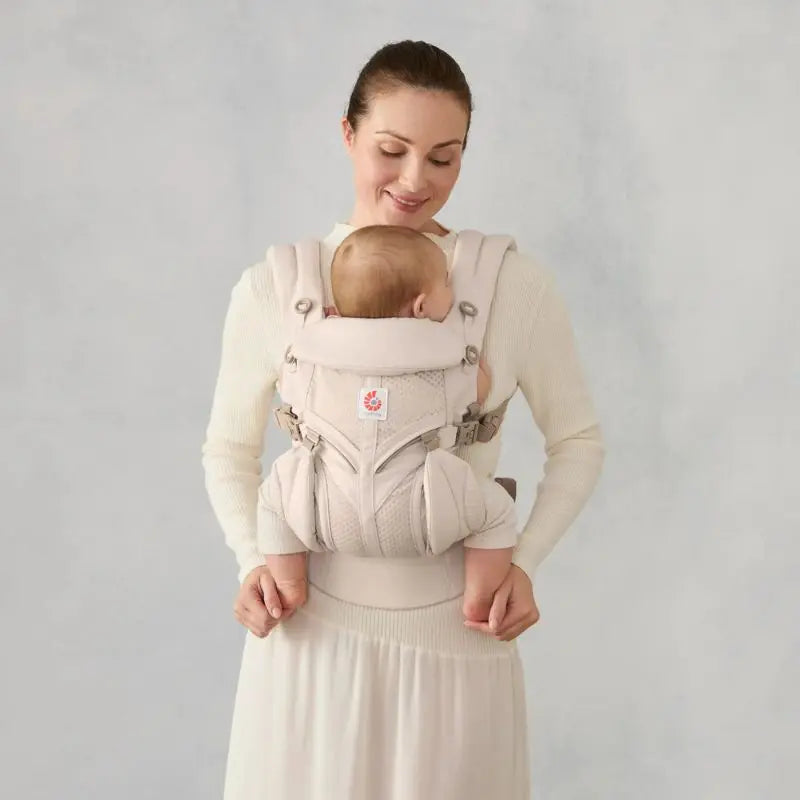Ergobaby Mochila Portabebé Omni Classic Mesh - Natural Beige