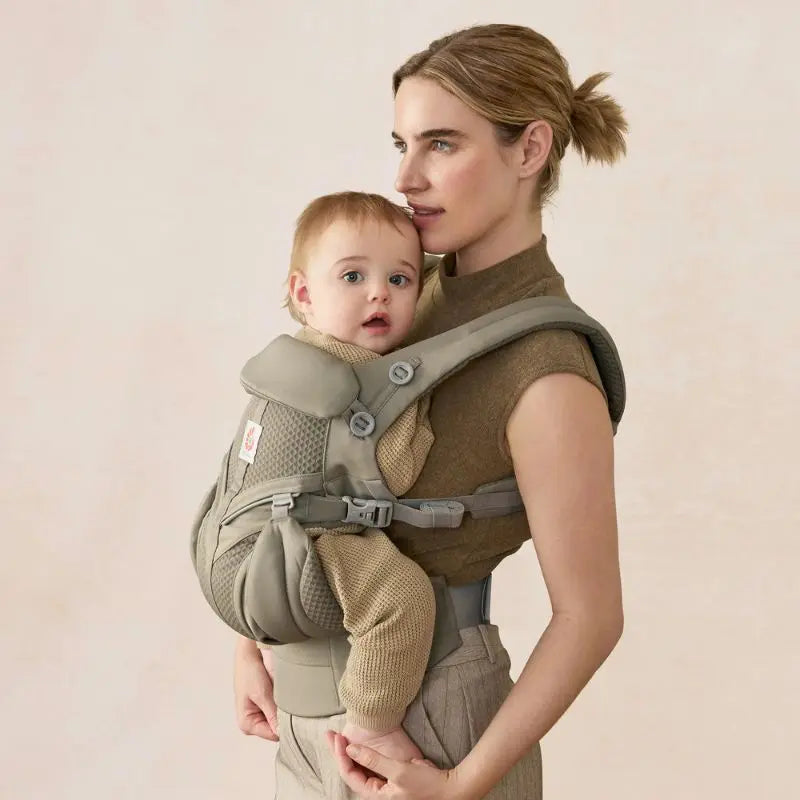Ergobaby Mochila Portabebé Omni Classic Mesh - Soft Olive
