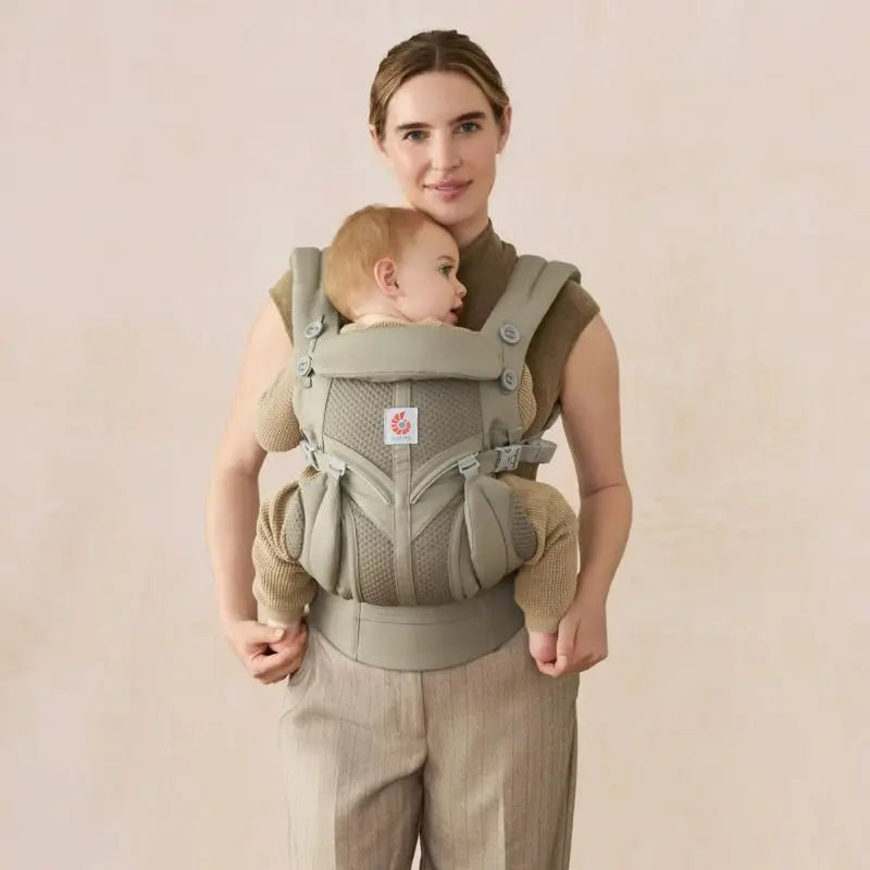 Ergobaby Mochila Portabebé Omni Classic Mesh - Soft Olive