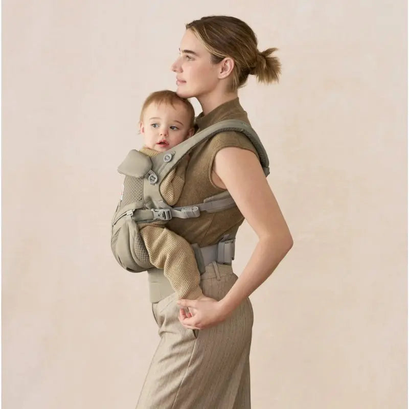 Ergobaby Mochila Portabebé Omni Classic Mesh - Soft Olive