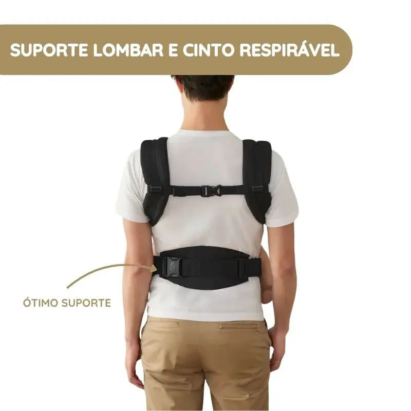 Ergobaby Mochila Portabebé Omni Classic Mesh - Luminous Ivory