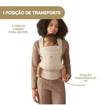 Ergobaby Mochila Portabebé Omni Lite Mesh - Natural Beige