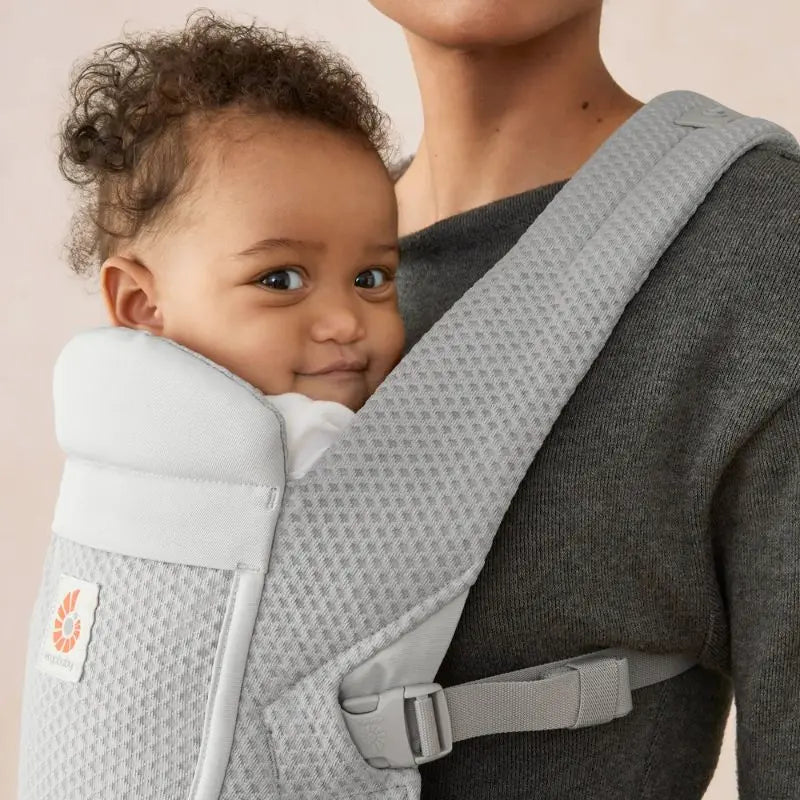 Ergobaby Mochila Portabebé Omni Lite Mesh - Pearl Grey