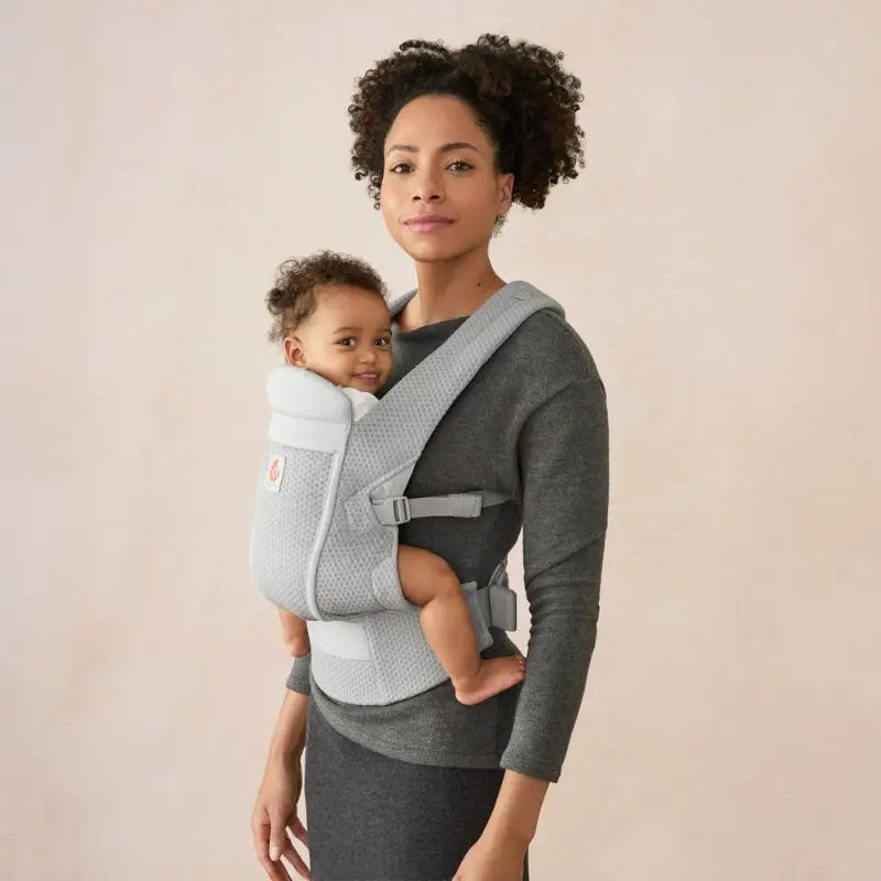 Ergobaby Mochila Portabebé Omni Lite Mesh - Pearl Grey