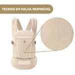 Ergobaby Mochila Portabebé Omni Lite Mesh - Pearl Grey