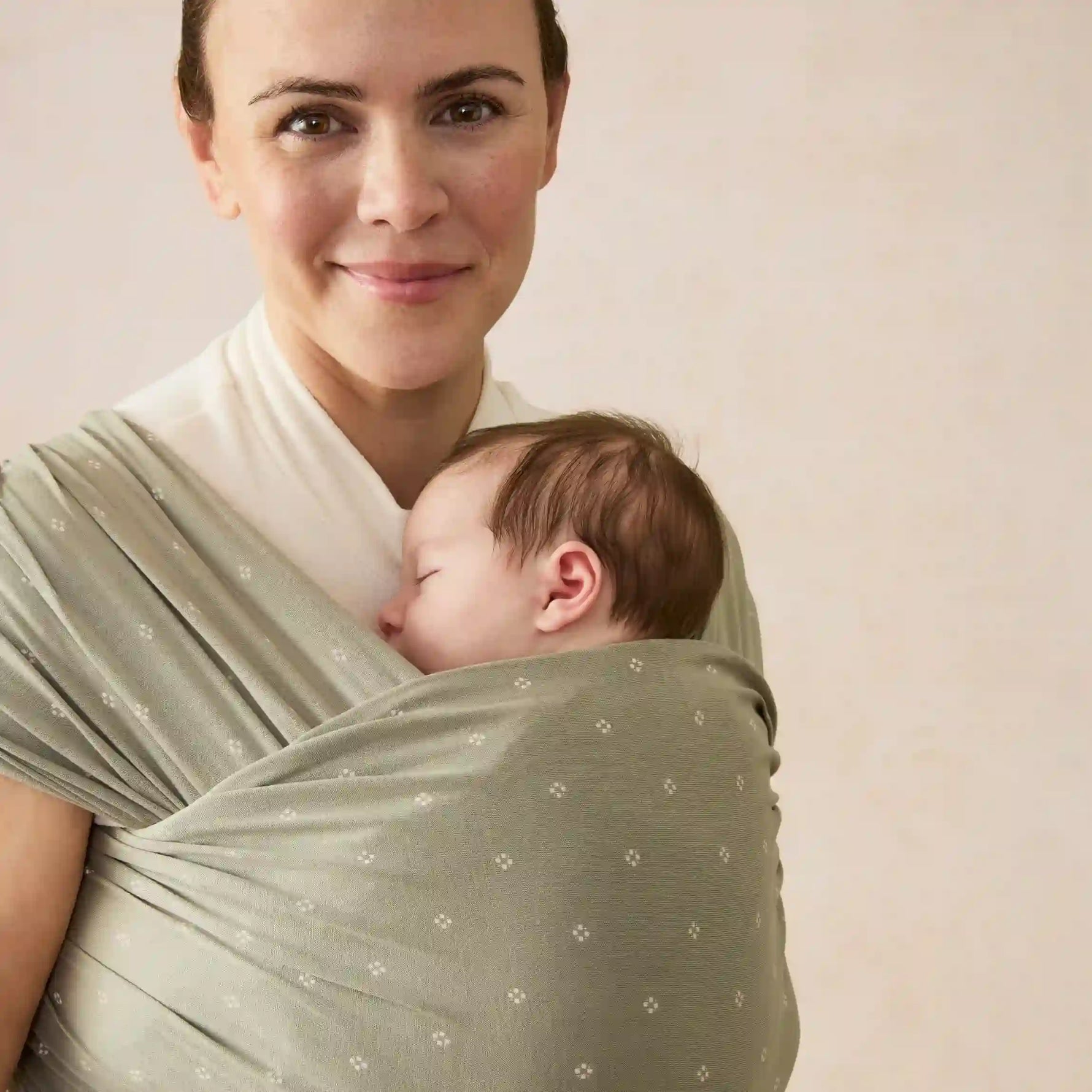 Ergobaby Pano Portabebé Aura Sustentável - Olive Diamonds