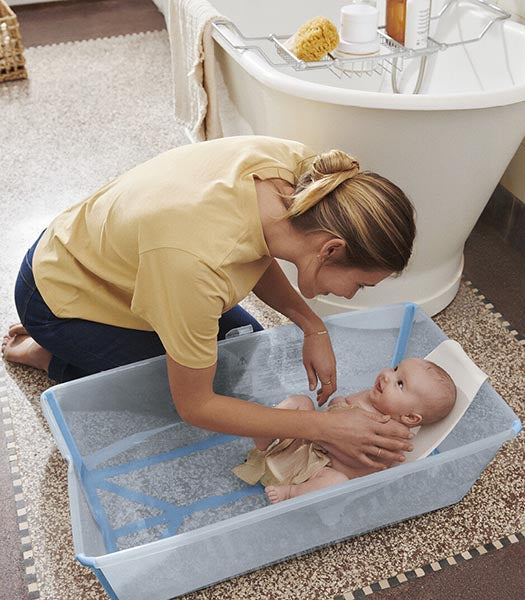 Stokke Flexi Bath Bundle Banheira XL - Ocean Blue