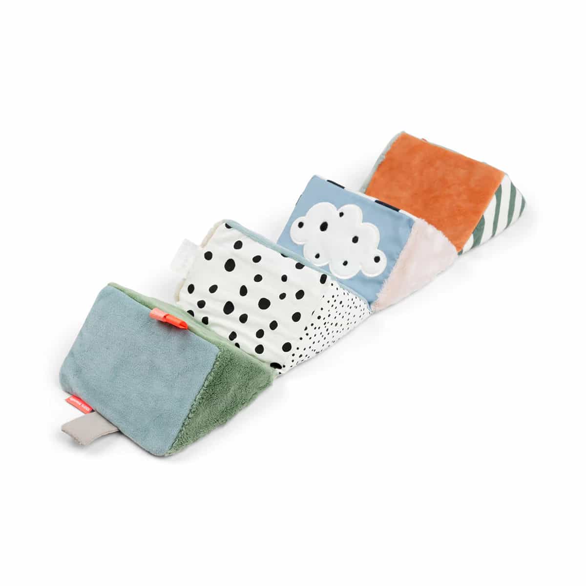 Done by Deer Cubo Sensorial Desdobrável - Deer friends Colour mix
