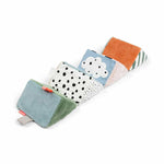 Done by Deer Cubo Sensorial Desdobrável - Deer friends Colour mix