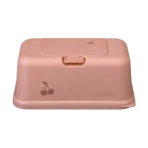 FunkyBox - Dispensador de Toalhitas Mate - Rosa Cereja