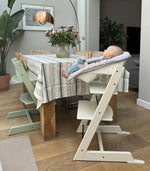 Stokke Tripp Trapp + Oferta Baby Set - Vanilla White