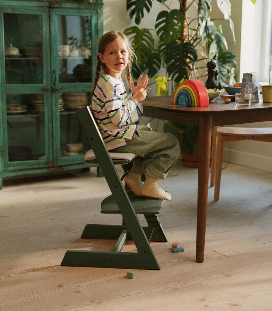 Stokke Tripp Trapp Cadeira Evolutiva (Faia) - Marble Green