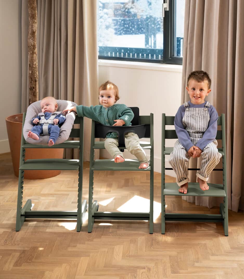 Stokke Tripp Trapp Cadeira Evolutiva (Faia) - Marble Green