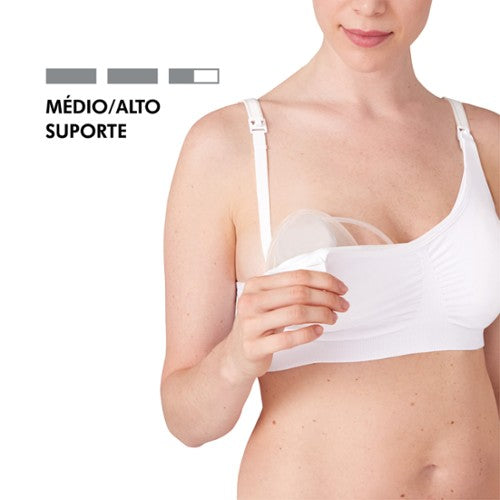 Medela Soutien de Amamentação e Extração 3 em 1 Preto - XL