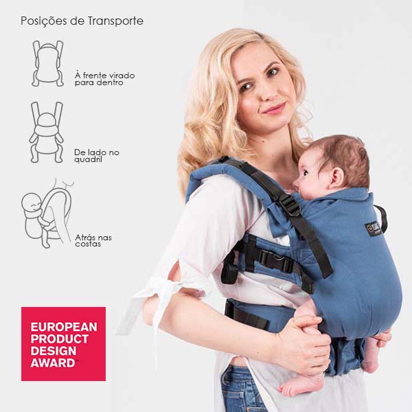 Isara The ONE Mochila Portabebé - Bluestone