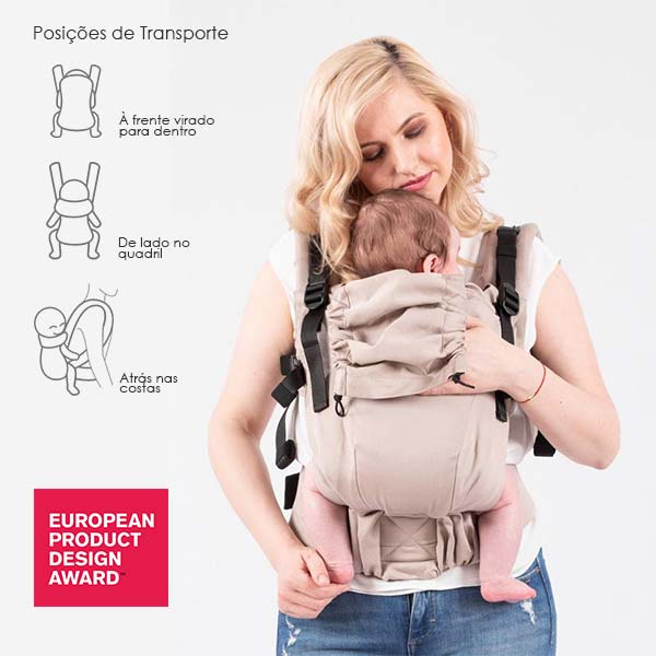 Isara The ONE Mochila Portabebé - Caffe Latte