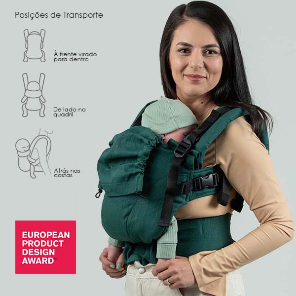 Isara The ONE Mochila Portabebé - Evergreen Linen