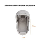Carrinho de Bebé Inglesina Aptica System Duo - Crystal Grey