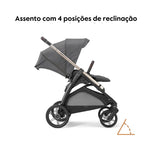 Carrinho de Bebé Inglesina Aptica System Quattro - Sapphire Blue